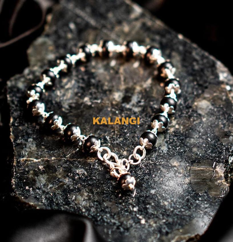 KARINGALI SILVER CAP BRACELET