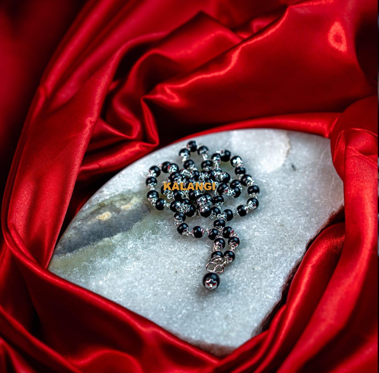 KARINGALI SILVER CAP MALA